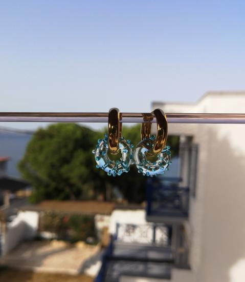 Murano Halka Küpe