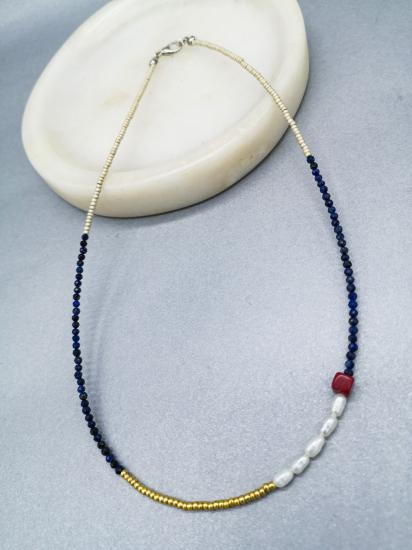 Kali Kolye Lapis Lazuli