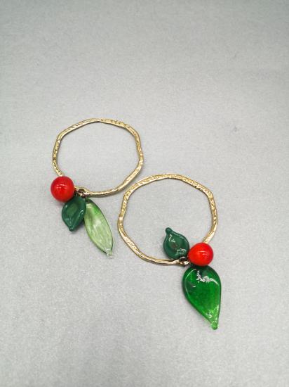 Kokina Yılbaşı Çiçeği Peçete Halkası 2li